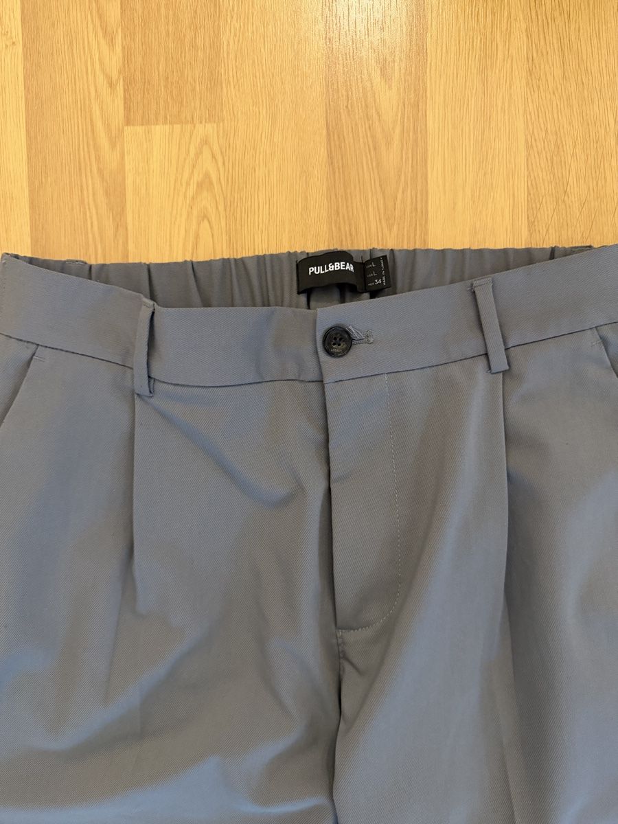 Pull&Bear Pantaloni: Stoffhose grau – Nuovo (secondo la descrizione) da Lengnau AG venduto da Liirim 1