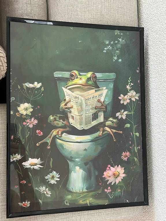 Posters & Illustrations: Mehrere Poster (Frösche)  mit oder ohne Rahmen, neu – D'occasion à Adliswil par nsm_r8qp 1