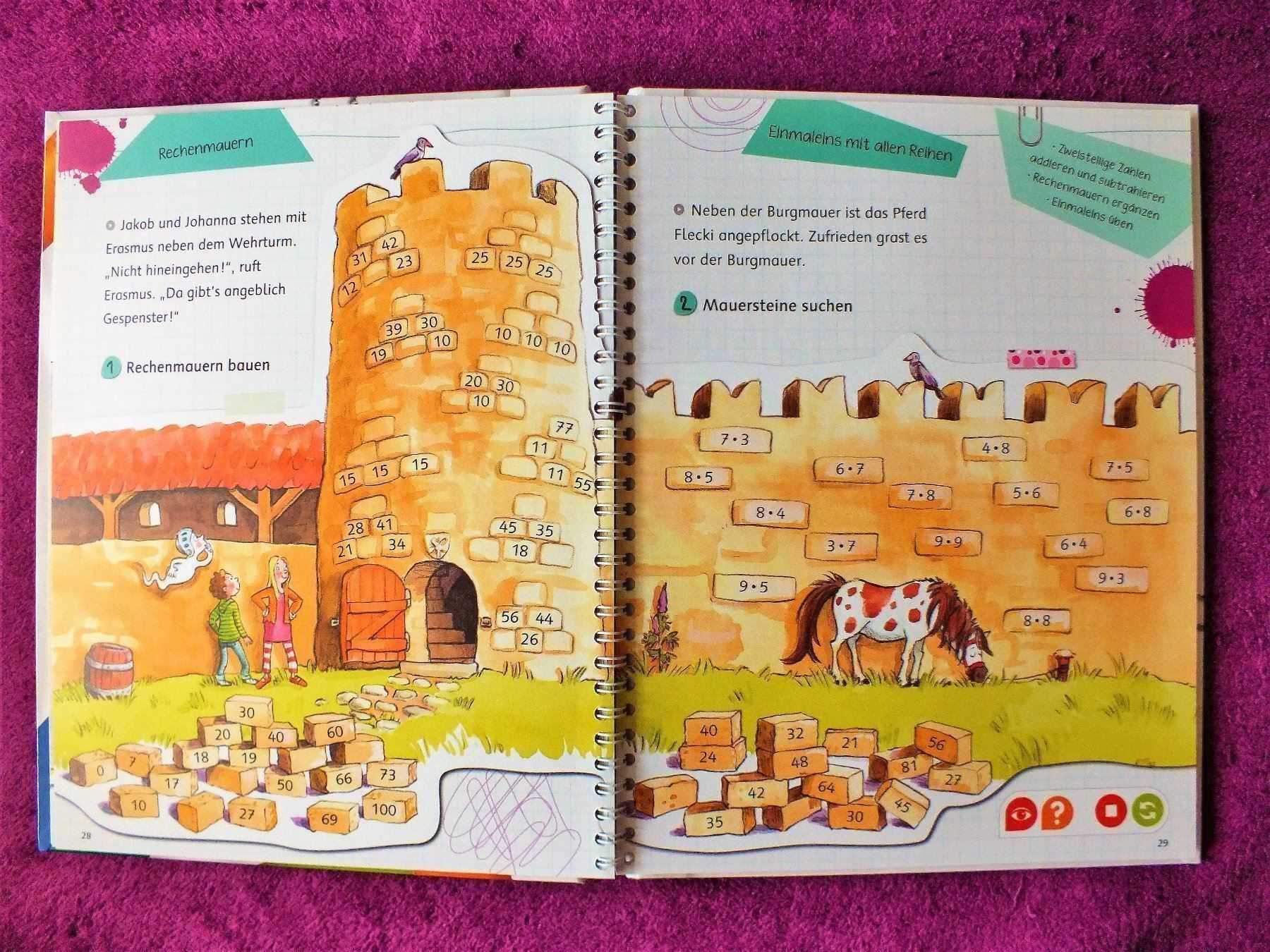 Libri: tiptoi Buch - Mathe 2. Klasse – Usato da Müllheim Dorf venduto da Seeeule01 5