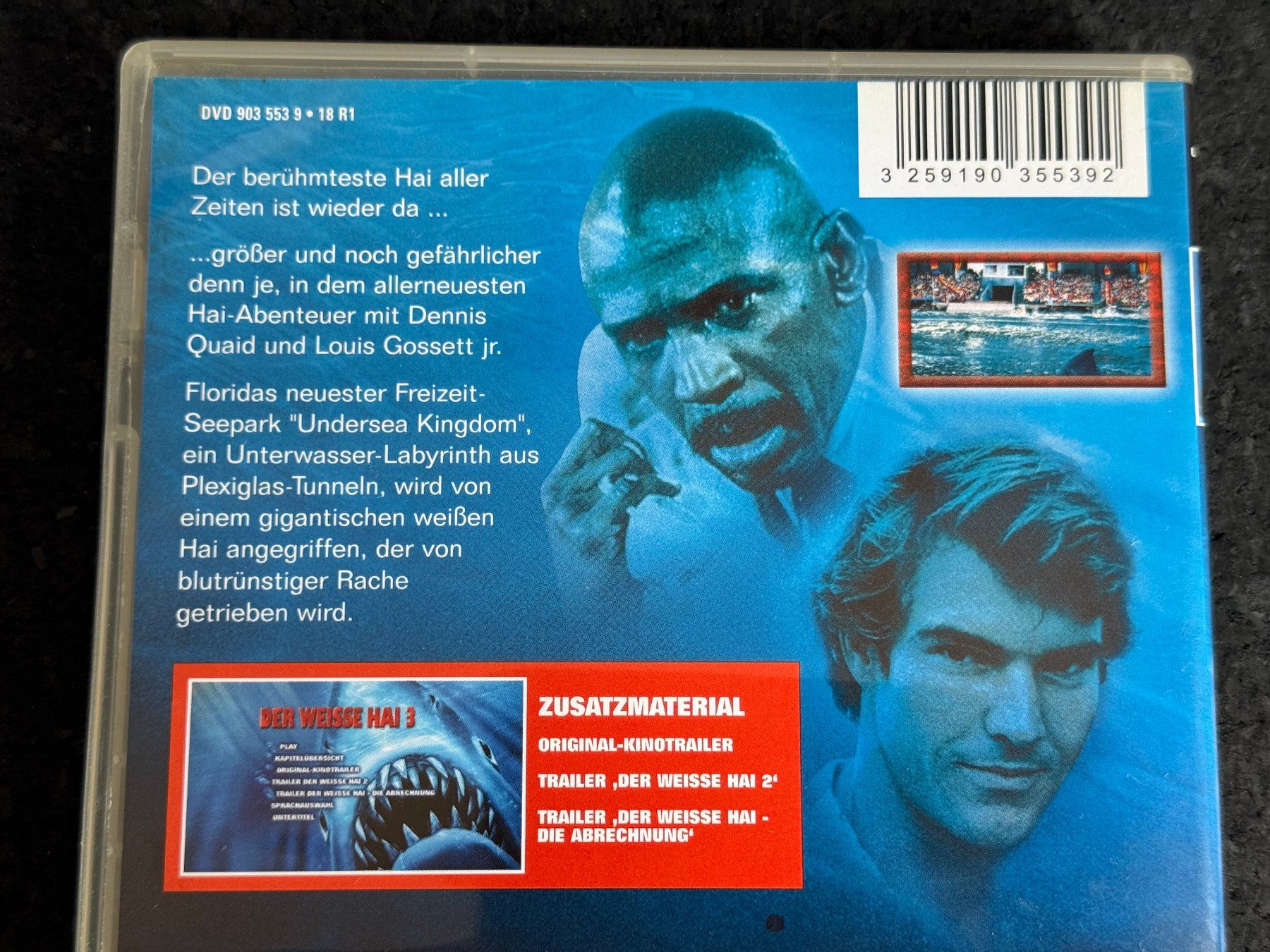 Alle DVDs: Der weisse Hai 3 DVD DE/EN – Gebraucht aus Fribourg von tschjoly 2