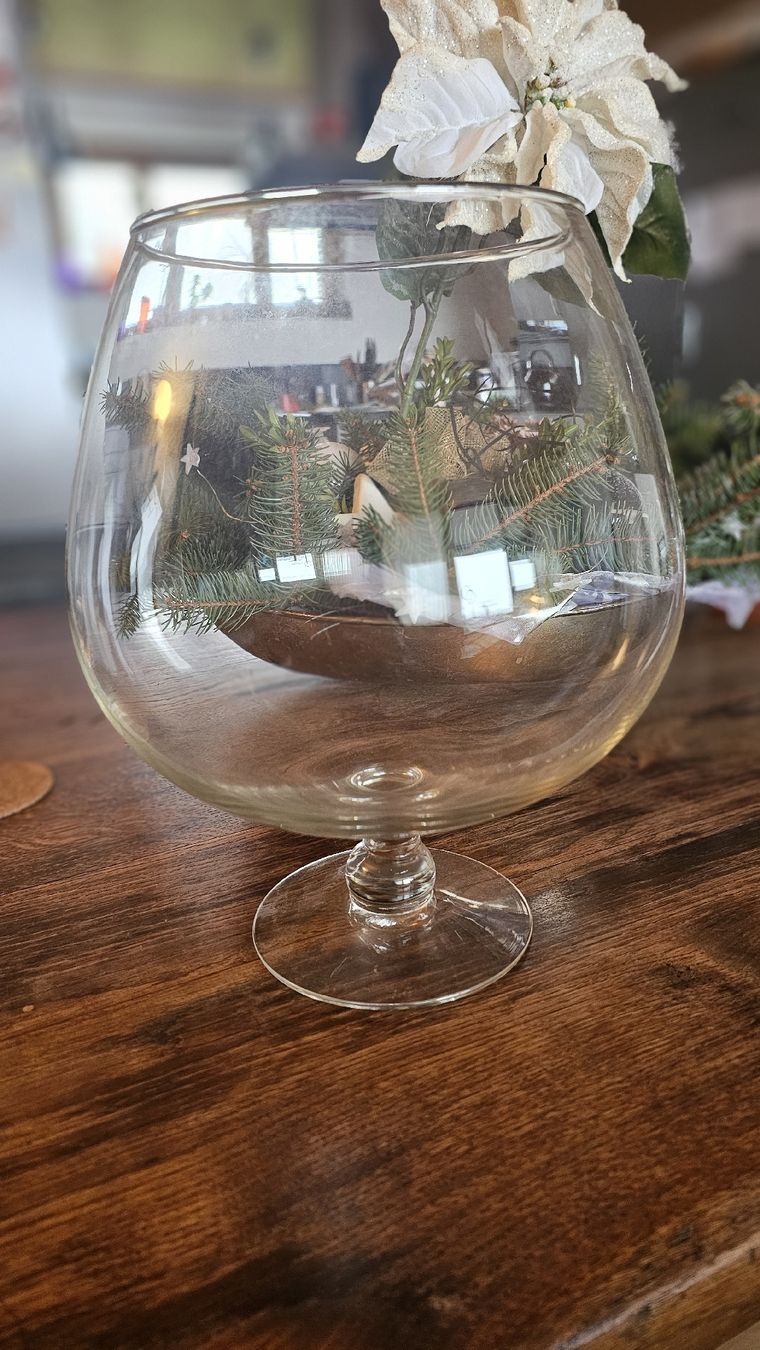 Vasi & Recipienti: Grosse Glas Pokalvase /Blumenvase – Usato da Mauren venduto da ehr_5cy6