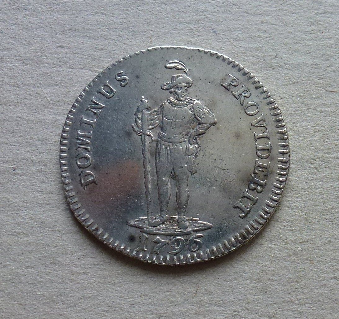 Tutti le monete: Bern ++ 1/2 Taler 1796, gute Erhaltung – Usato da Walkringen venduto da Casablanca777 1