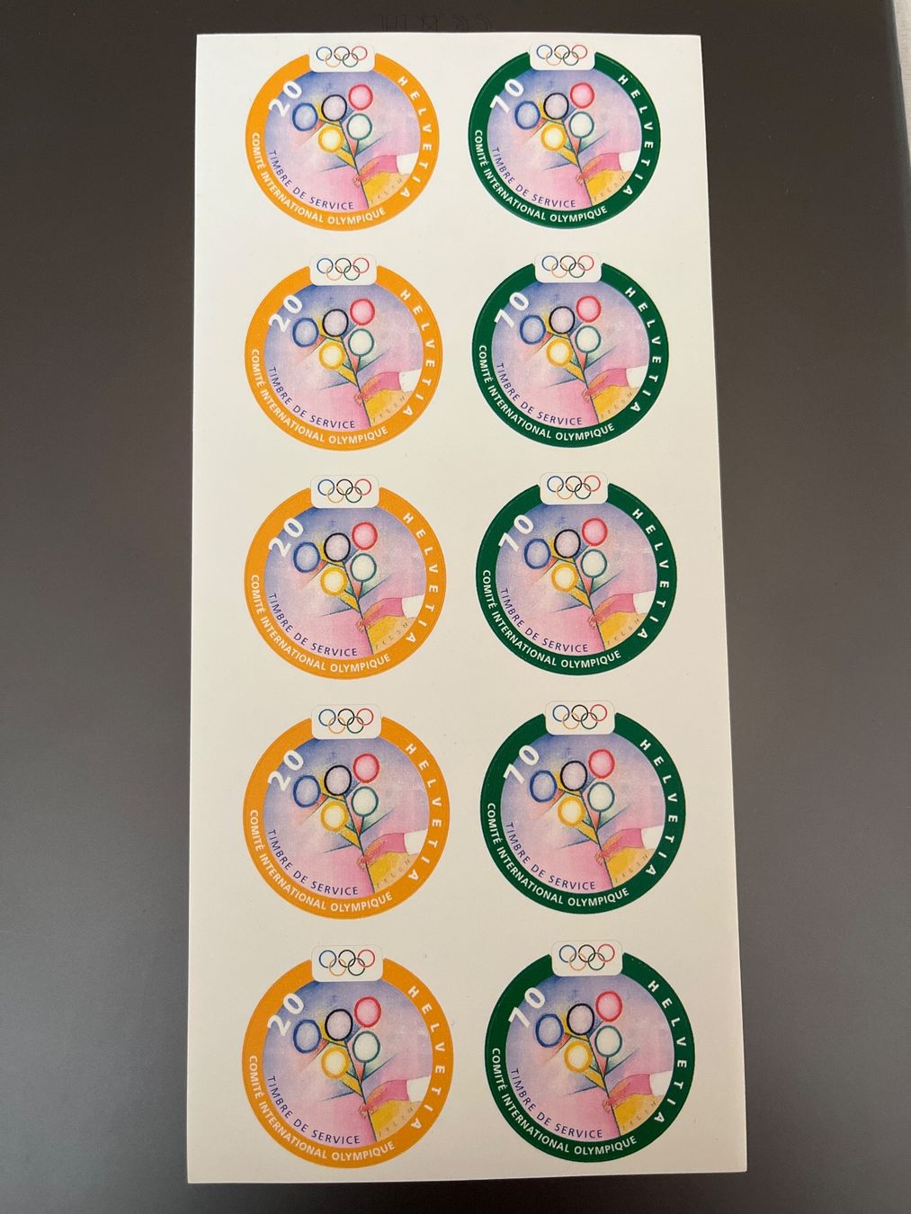 Tous les timbres: Markenheftchenbogen 2000 postfrisch – Neuf (Voir description) à Eppstein Vockenhausen par hightech11