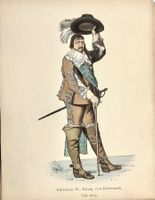 46 Historische Kostüme - Handkolorierte Stiche