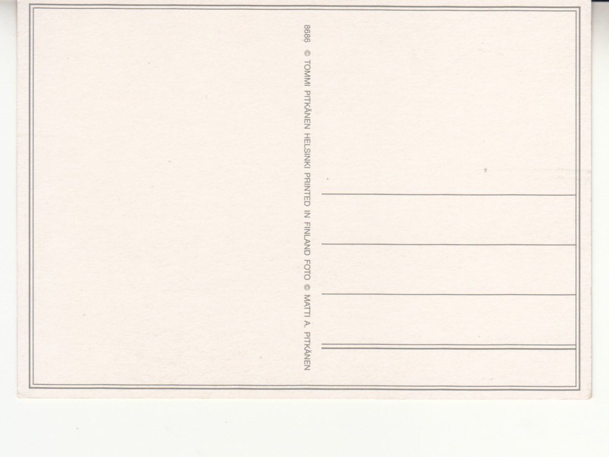 Cartoline postali: Finnland ca. 1980 – Usato da Bürglen TG venduto da StampGraf 1