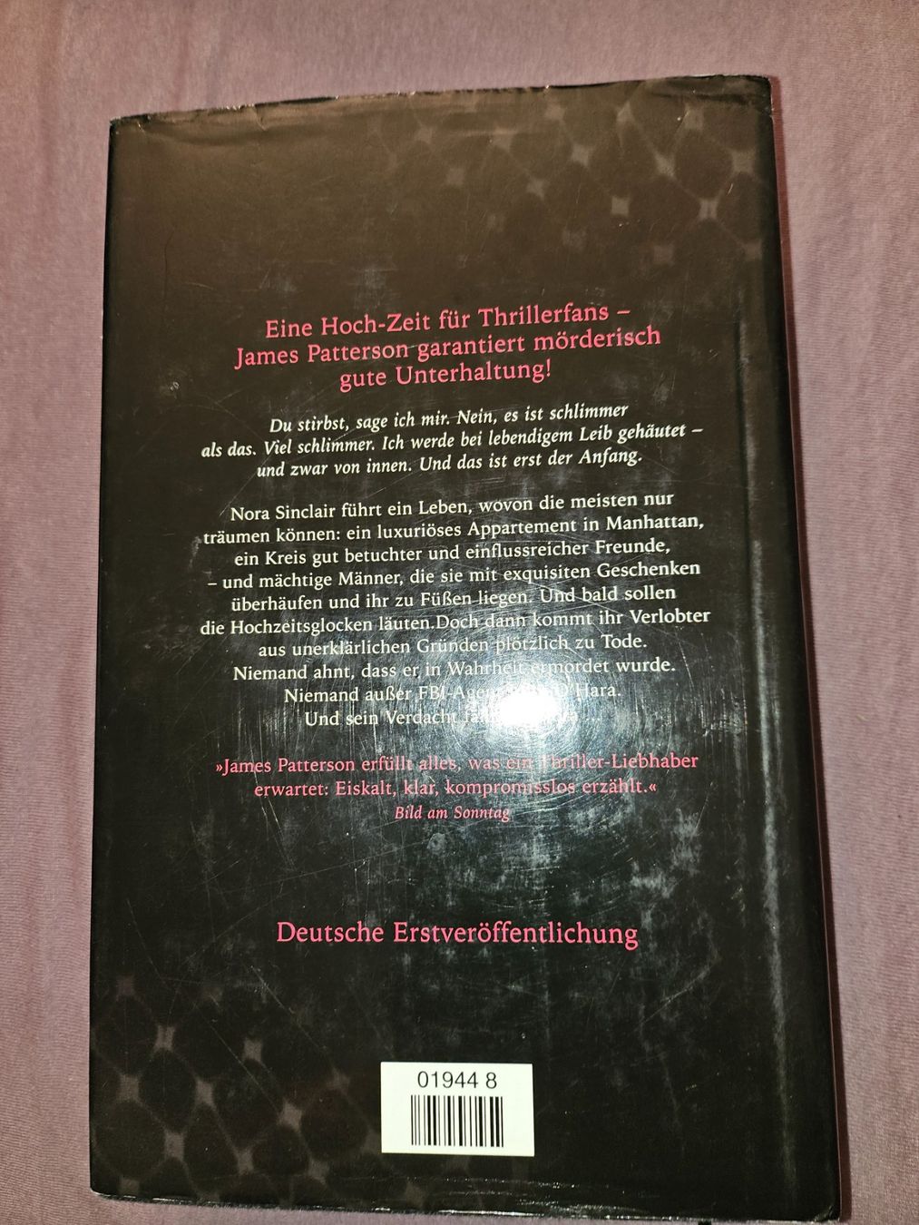 Libri: Buch: Honeymoon von James Patterson – Usato da Thun venduto da Shame 1