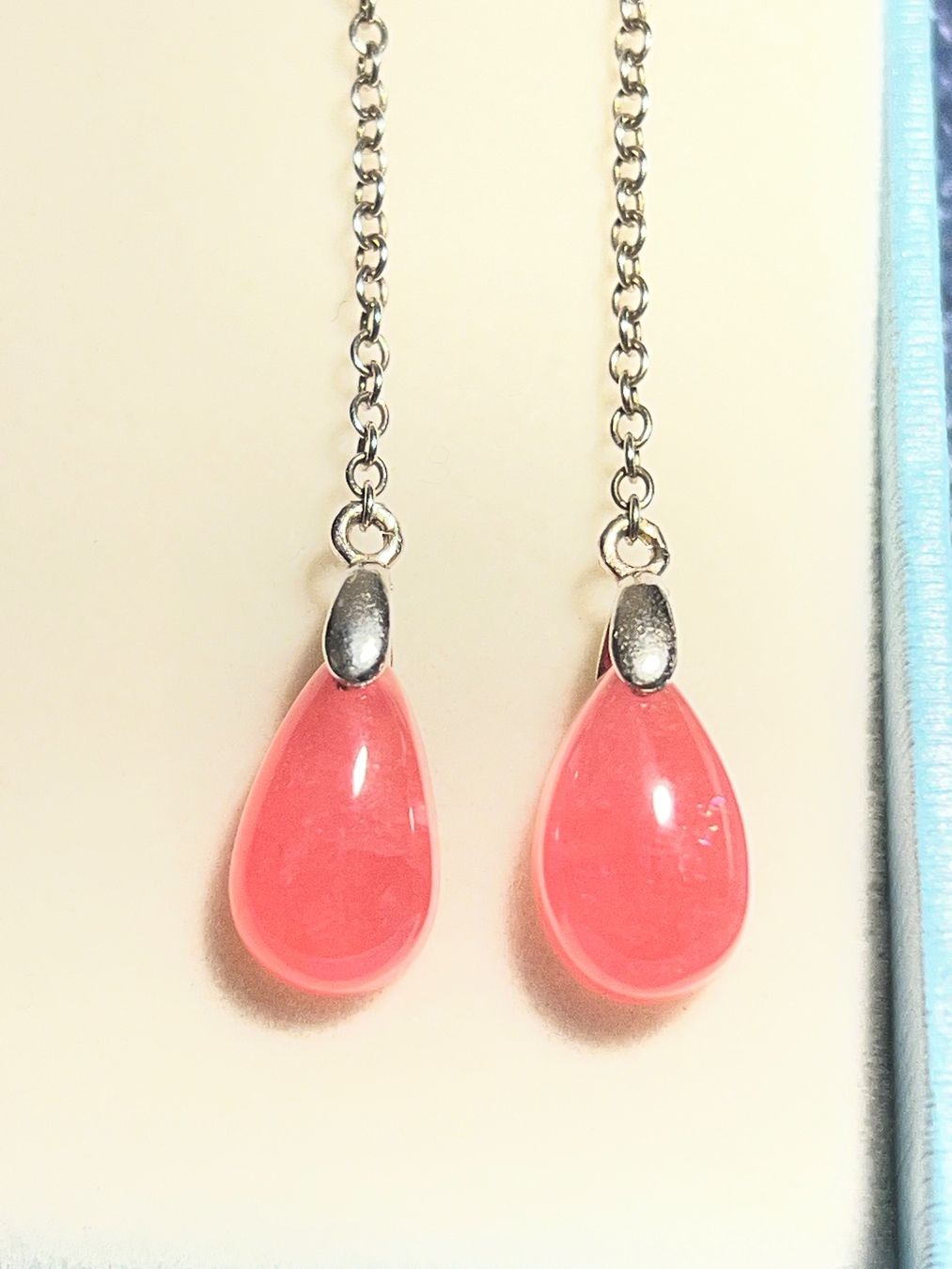 Orecchini pendenti & Orecchini a lobo: Ohrringe mit Rhodochrosit in S925 – Nuovo (secondo la descrizione) da Bern venduto da Steinfieber 1