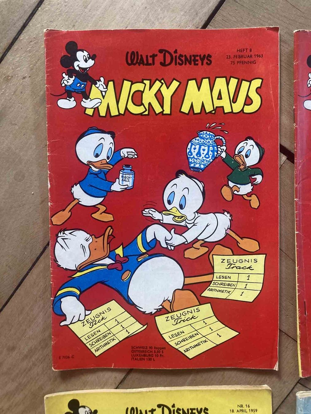 Fumetti: 5 Micky Maus Hefte 1962, 1963, 1964 – Usato da Luzern venduto da Needful_Things 2
