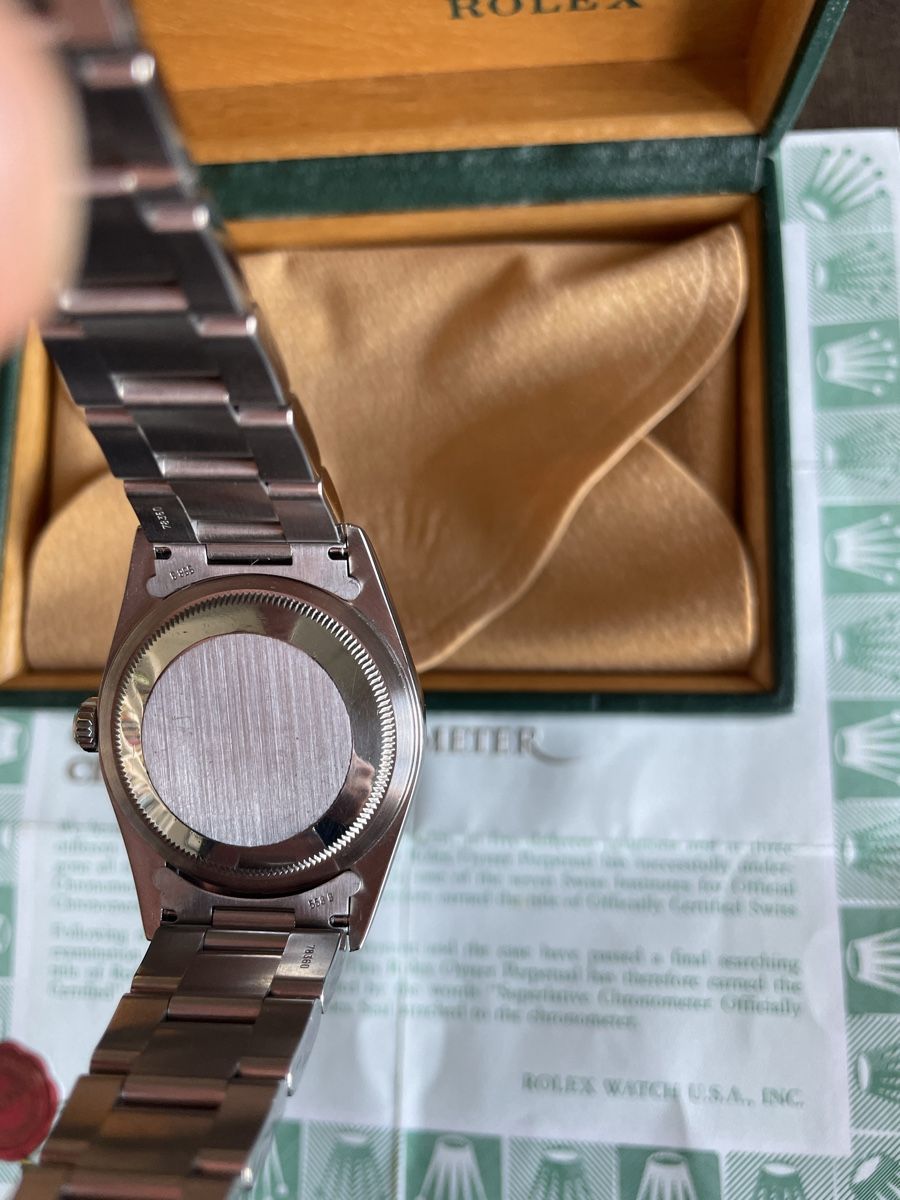 Rolex Orologi: Rolex Datejust 36mm Salmon Roman Dial – Usato da Pfäffikon SZ venduto da StanleyCup 6