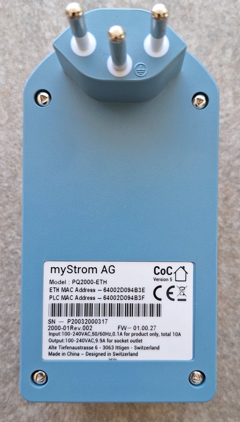 myStrom Laufwerke & Adapter: MyStrom Powerline 2000 – Gebraucht aus Beckenried von SigiSeetang 1