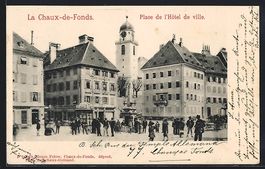 La Chaux-de-Fonds, Place Hotel de Ville