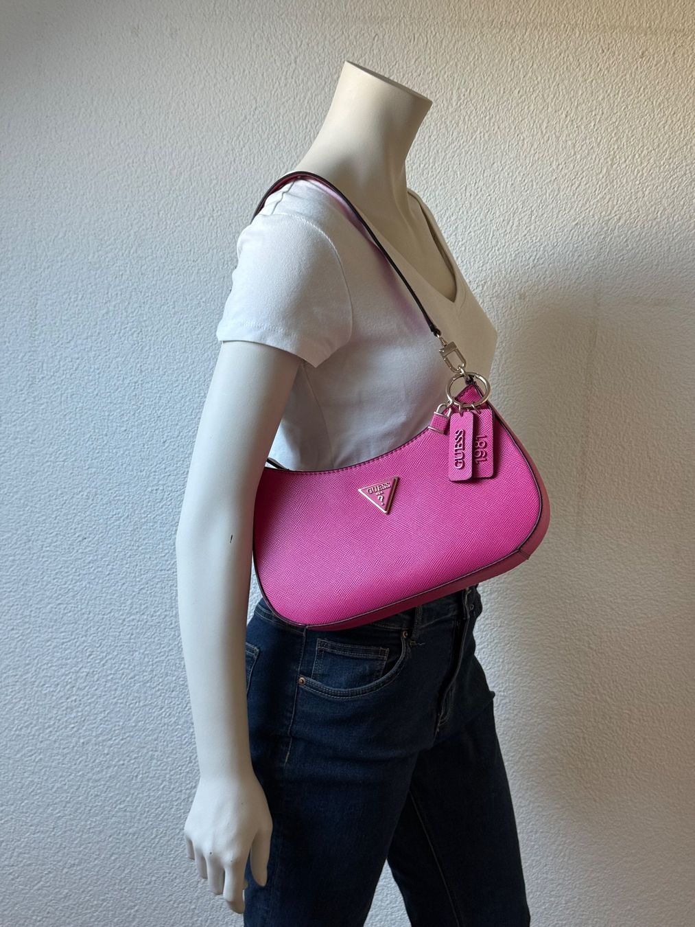Guess Borse da donna: Pinke Handtasche von Guess – Usato da Endingen venduto da lisous.closet 1