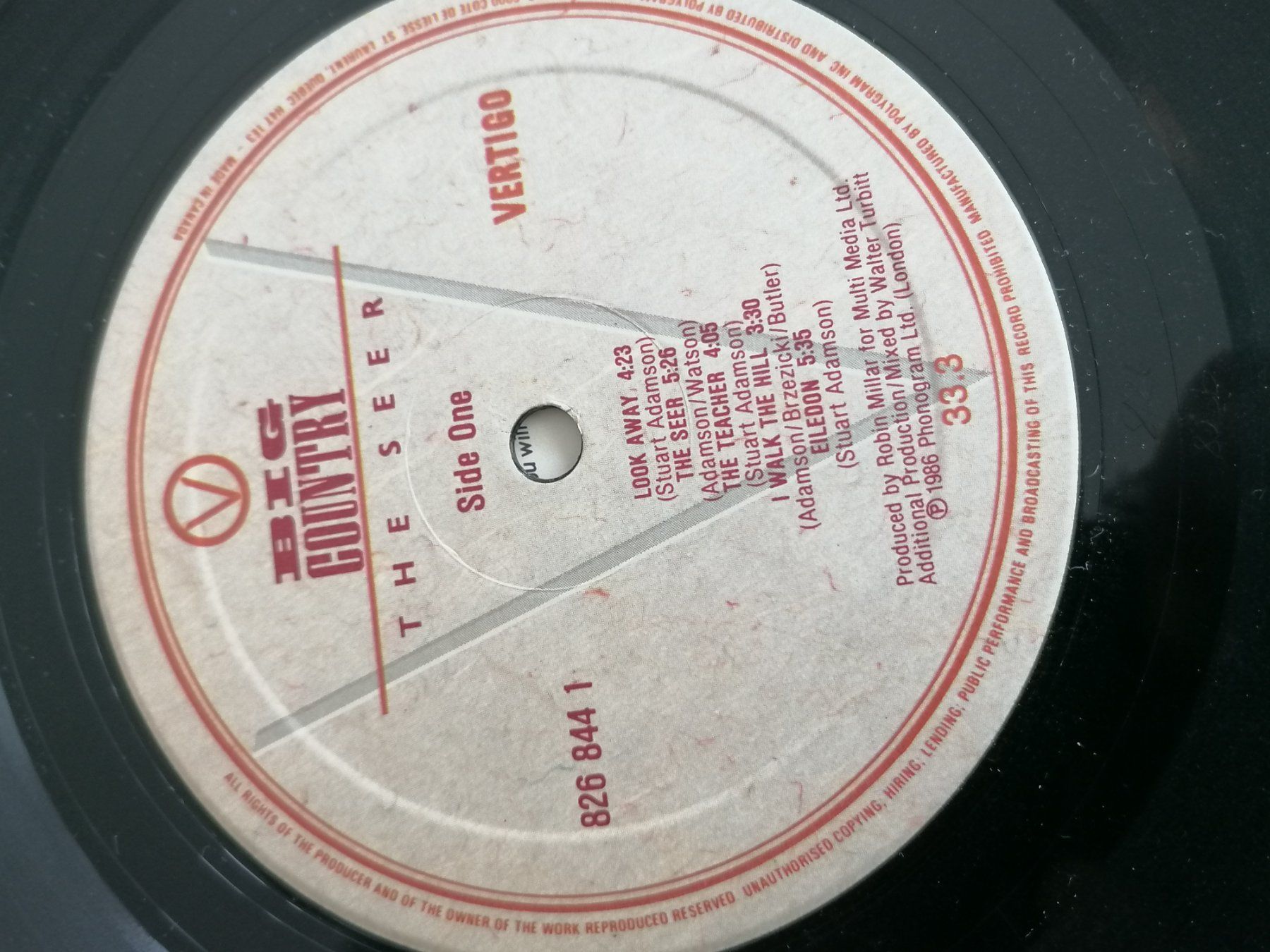 Schallplatten: LP - Big County - The Seer - Vinyl – Gebraucht aus Basel von vintagecollector 3
