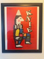 Plakat des Zirkus Knie mit Originalunterschriften (ca. 1994)