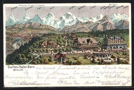 Gurten-Kulm, Totale mit Gebirgswand