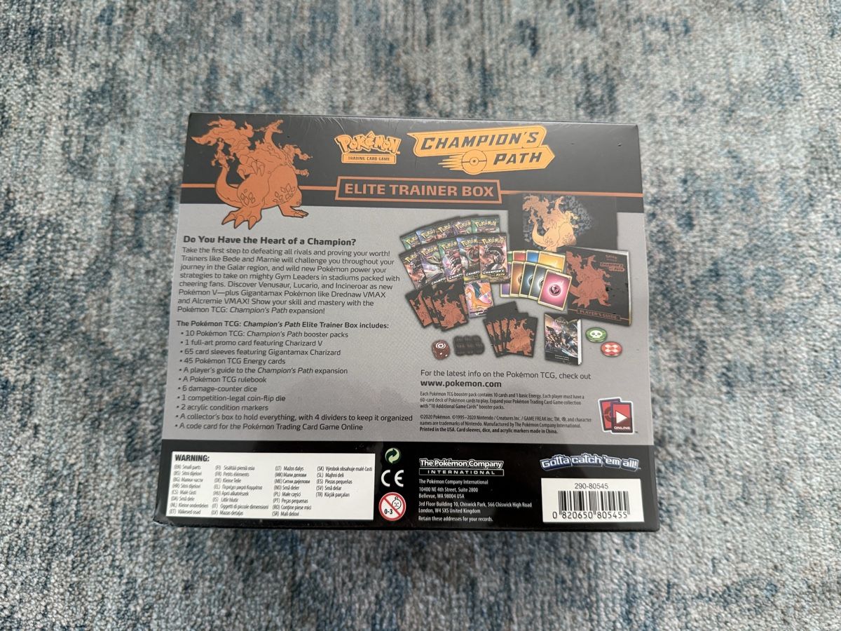 Pokémon Sammelbilder & Trading cards: Pokemon Champs Path ETB – Neu und originalverpackt aus eglisau von schmied1992 2