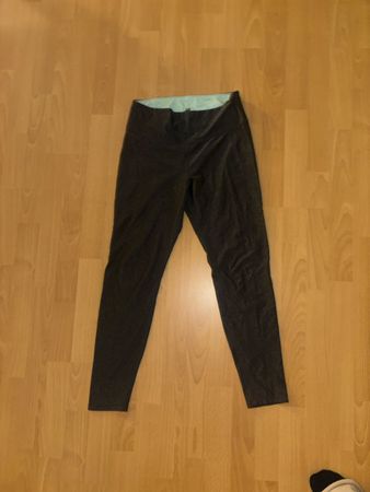 H&M Sport Leggings grau mintfarben Grösse S guter Zustand