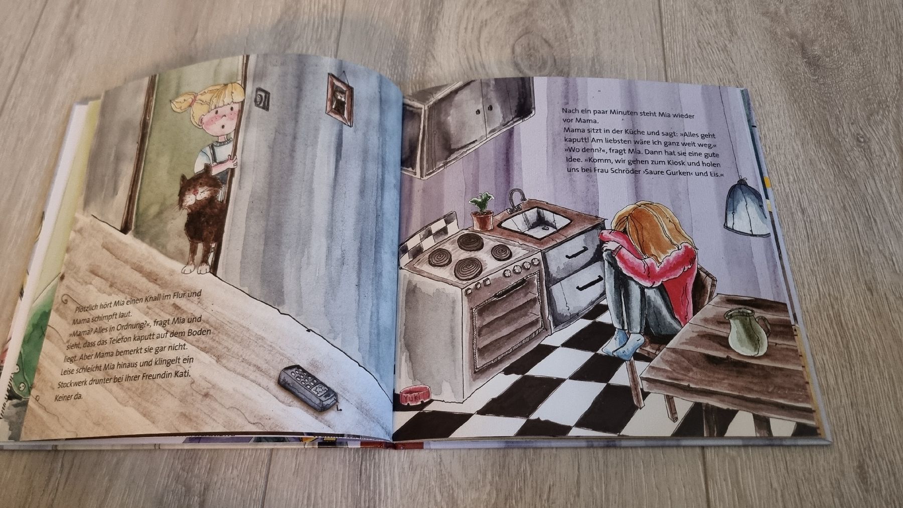 Libri: Kinderbuch "Mama, Mia und das Schleuderprogramm" Neu – Nuovo (secondo la descrizione) da Wigoltingen venduto da Zuckerfee84 3