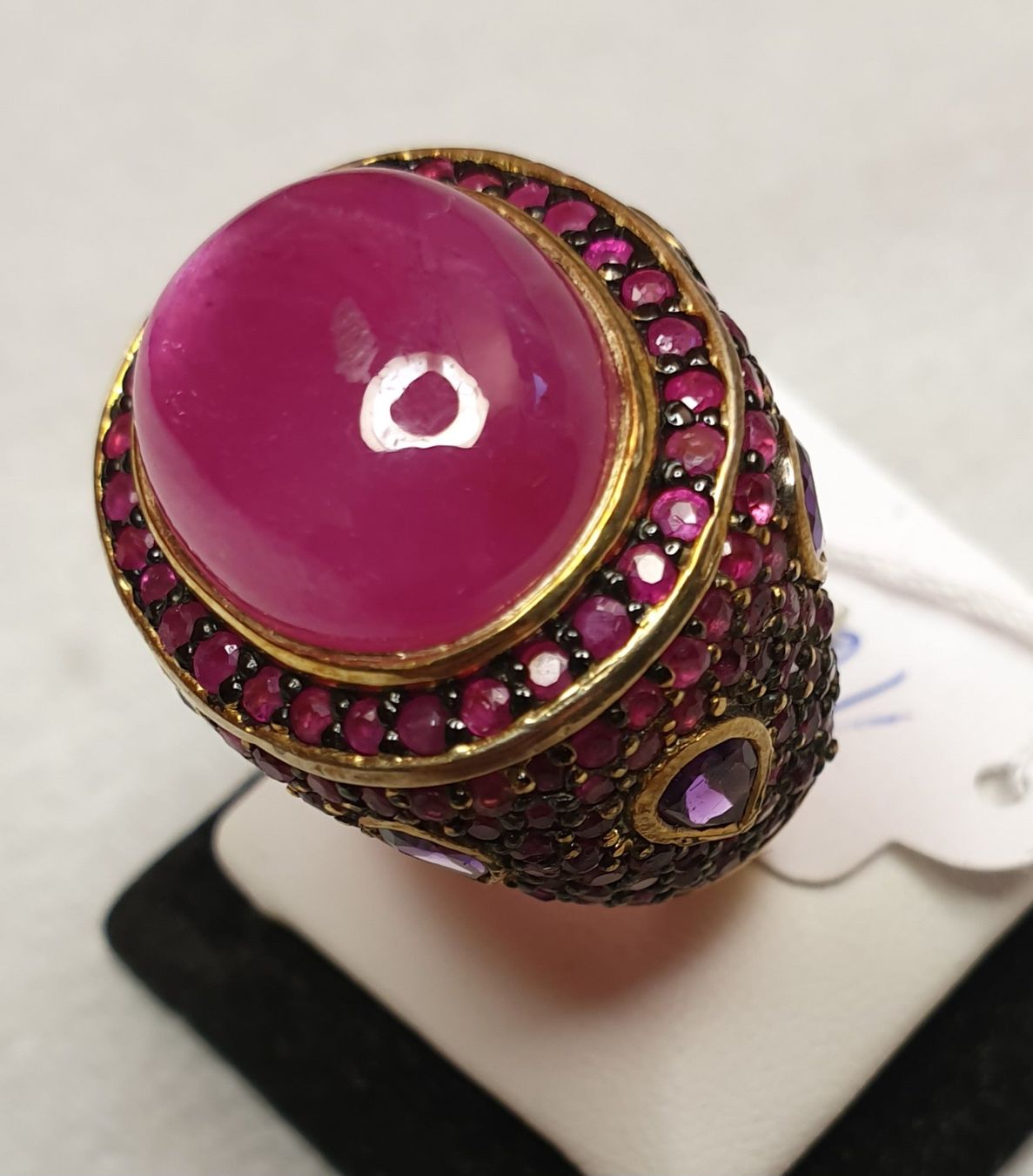 Ringe: Eleganter Ring mit Rubine & Amethysten – Neu (gemäss Beschreibung) aus Zürich von Bieter04 9