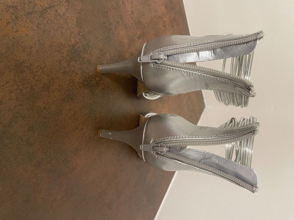 Damenschuhe: Schuhe - White Lady Silber-Pumps Gr. 37 – Neu (gemäss Beschreibung) aus Oberentfelden von angelheart71 3