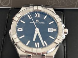 Exklusive Maurice Lacroix Aikon Date 42mm I Lederarmband