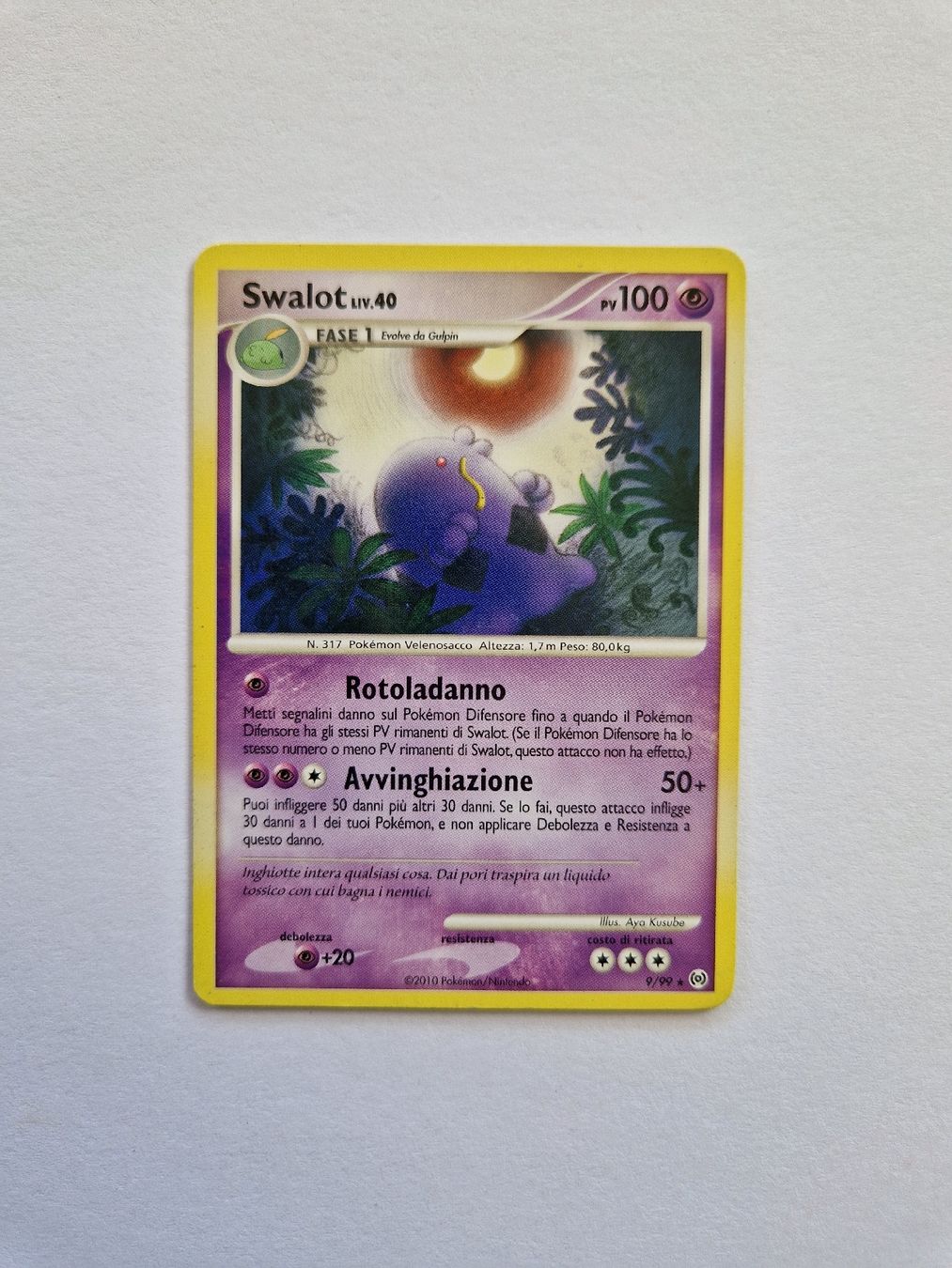 Pokémon Cartes à collectionner: Swalot - Arceus - IT - Ab 1 – D'occasion à Romont FR par raj_sjv9