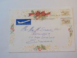 Afrika, Südafrika, Brief Weihnachen