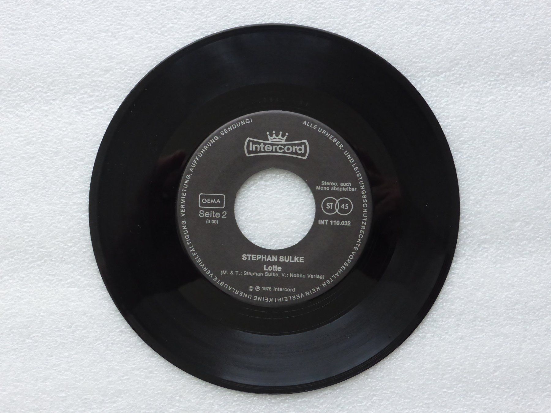 Schallplatten: Vinyl Single   STEPHAN SULKE – Gebraucht aus Küssnacht am Rigi von Mondkinder 2