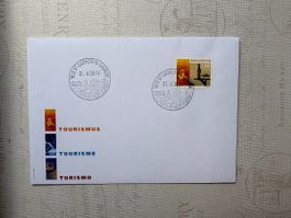 Enveloppe 1er Jour timbre tourisme St Saphorin - 2000
