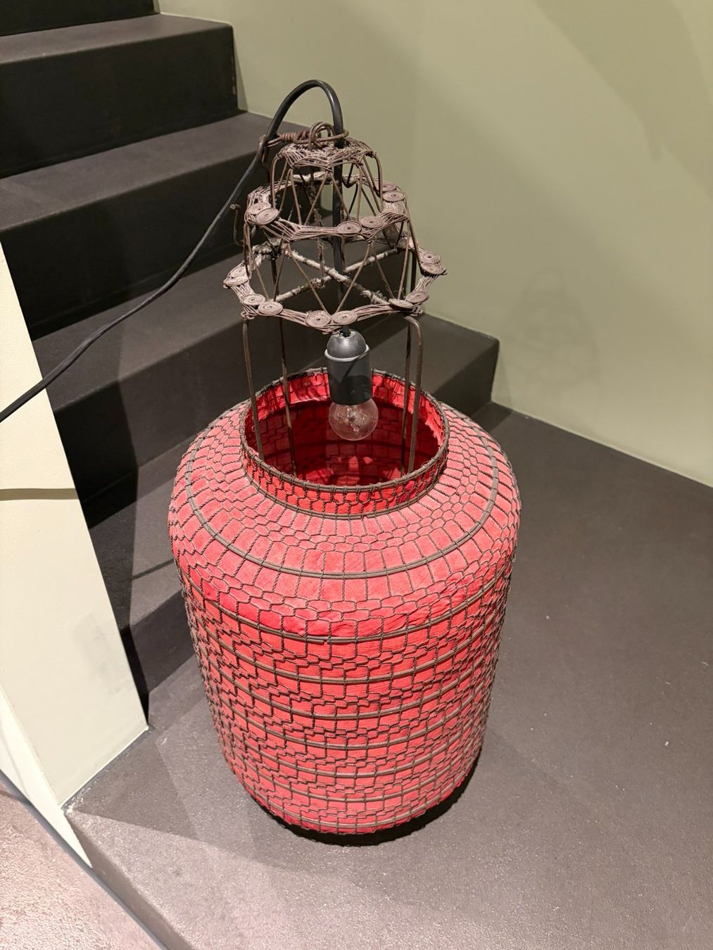 Lustres & lampes de plafonds: Designer-Drahtpendelleuchte 2 mal – D'occasion à Zürich par Flex111