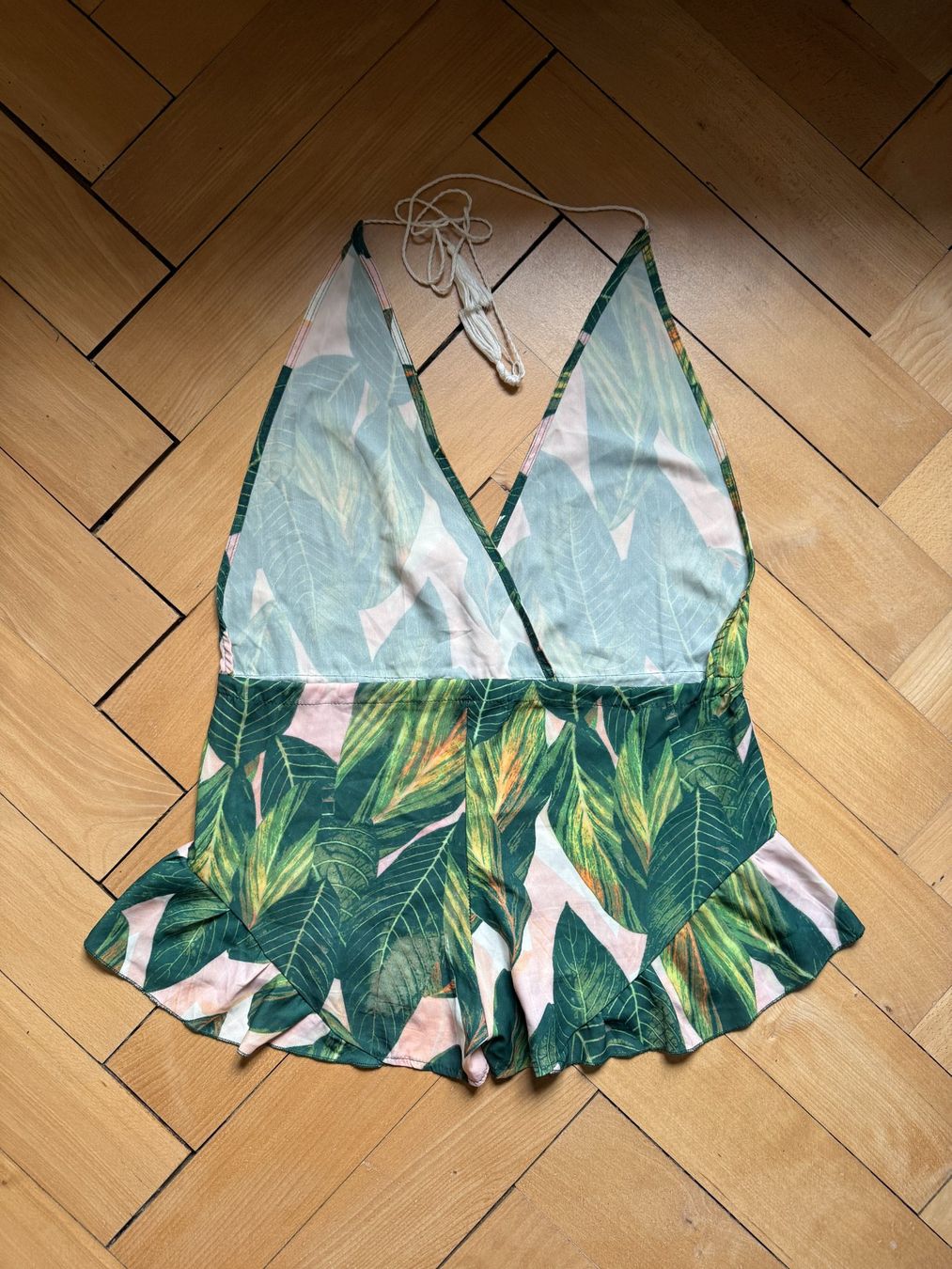 Tute: Jumpsuit grün gemustert S – Usato da Zürich venduto da Diazaio 1