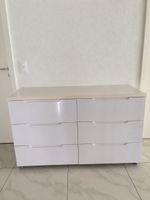 Kommode Weiss 6 Schubladen guter Zustand