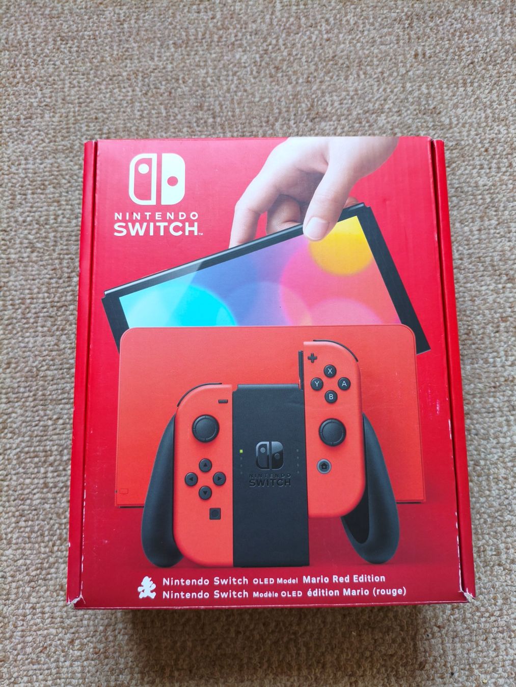 Nintendo Consoles: Nintendo Switch OLED Super Mario Special Edition – D'occasion à Vogelsang AG par miinlade