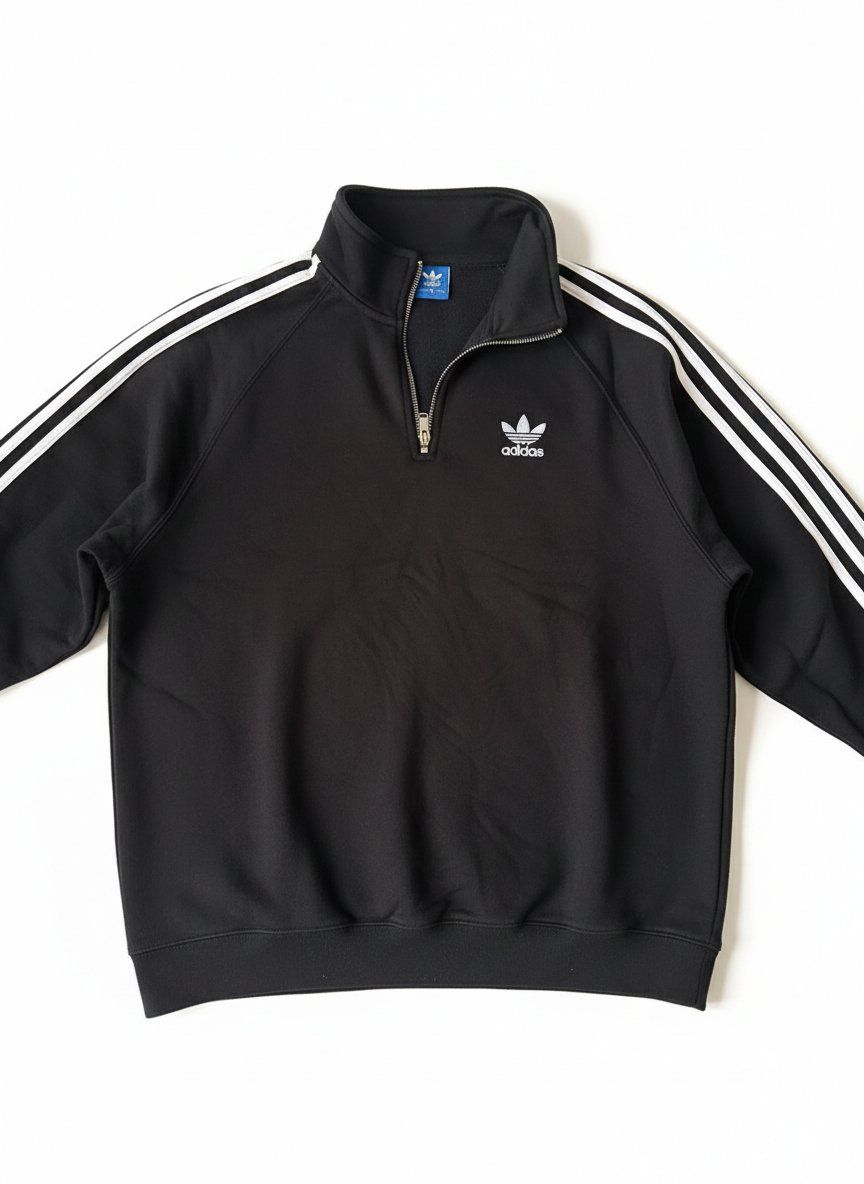 Maglioni & Felpe: Adidas schwarzes Half-Zip Sweatshirt – Nuovo (secondo la descrizione) da Baden venduto da say_d6f5