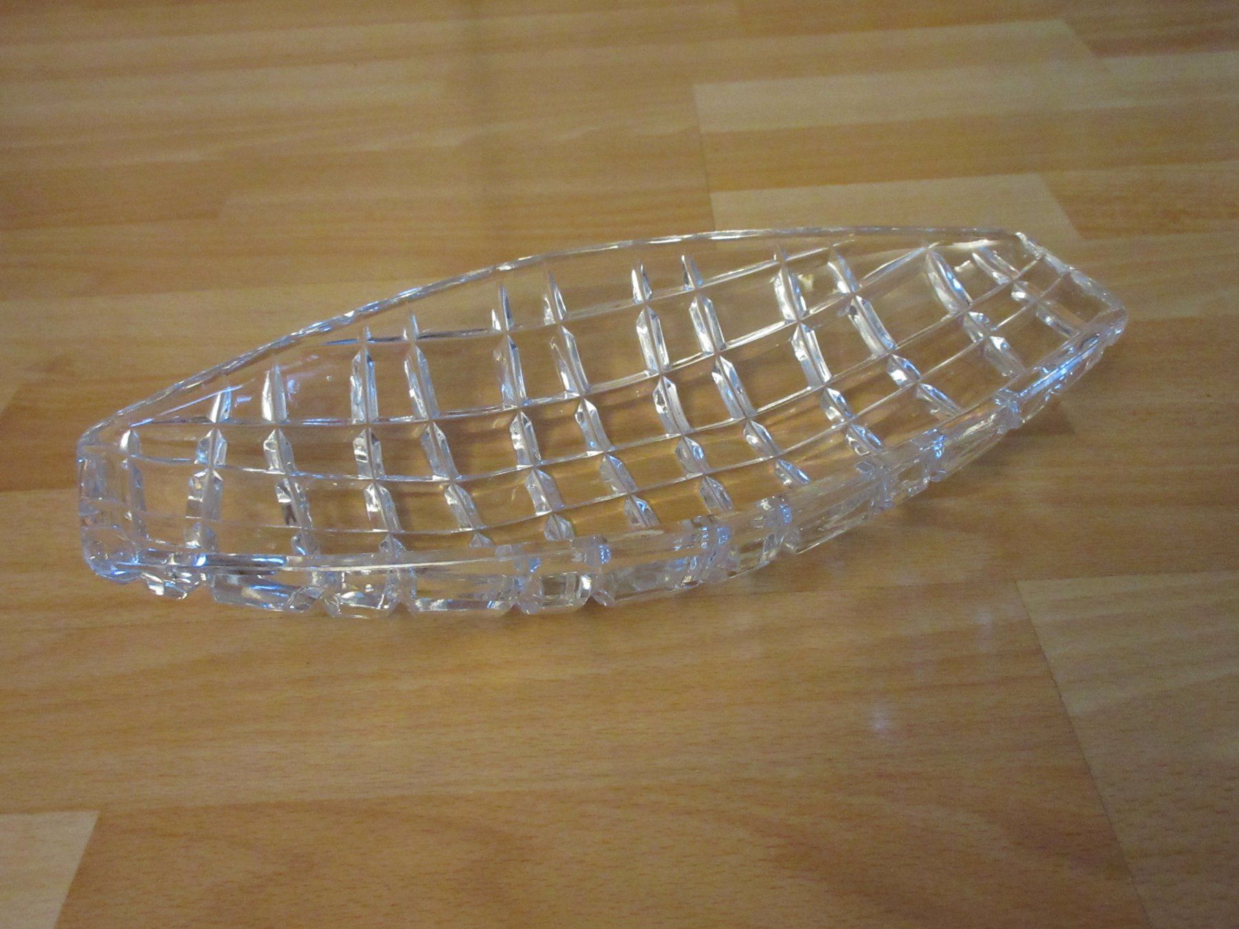 Schalen: Kristallschale oval – Gebraucht aus Kaisten von renault015