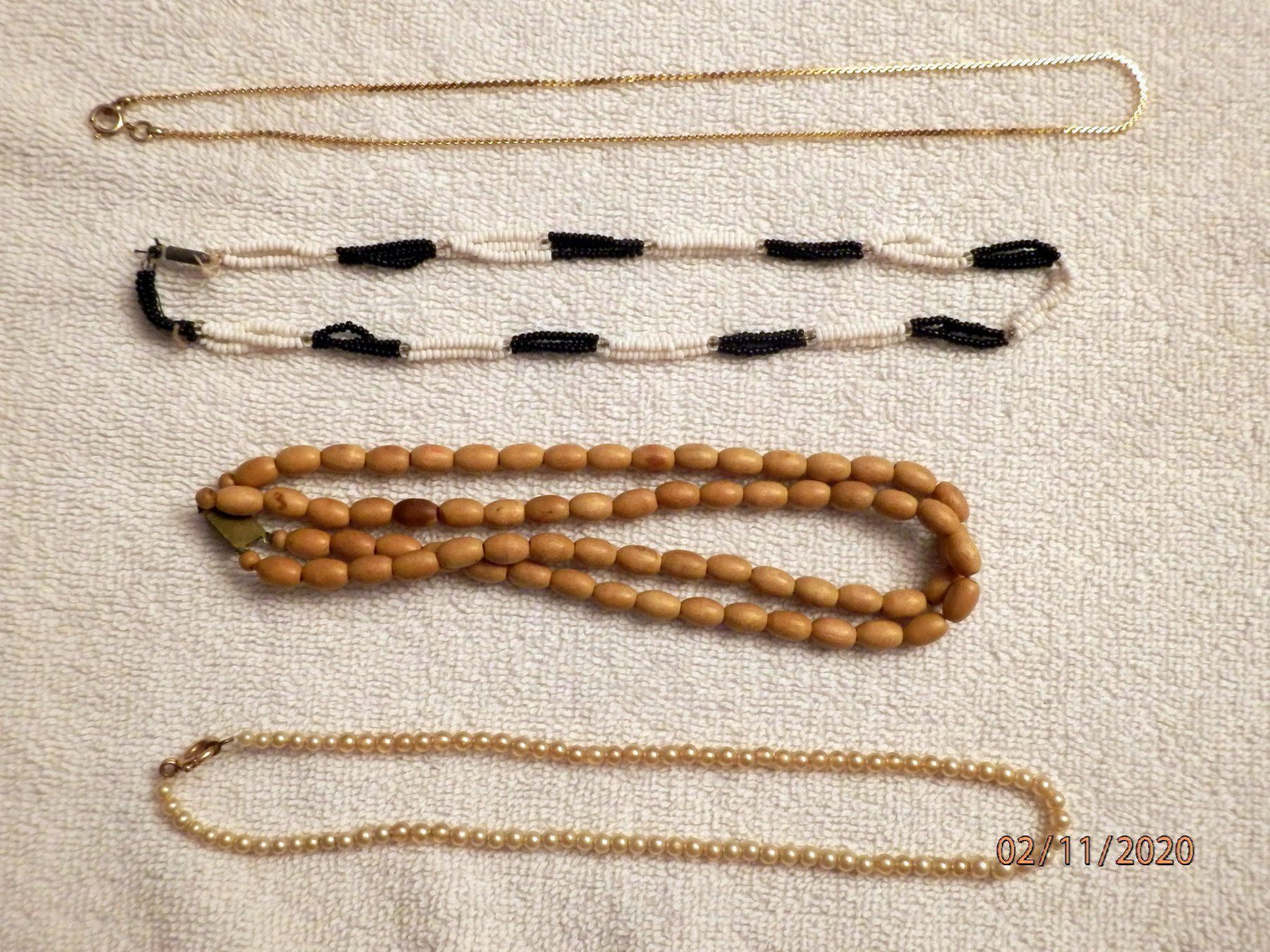 Catenine: Modeschmuck, Konvolut, 9 Ketten, etc, – Usato da Ueberstorf venduto da dinbau 7