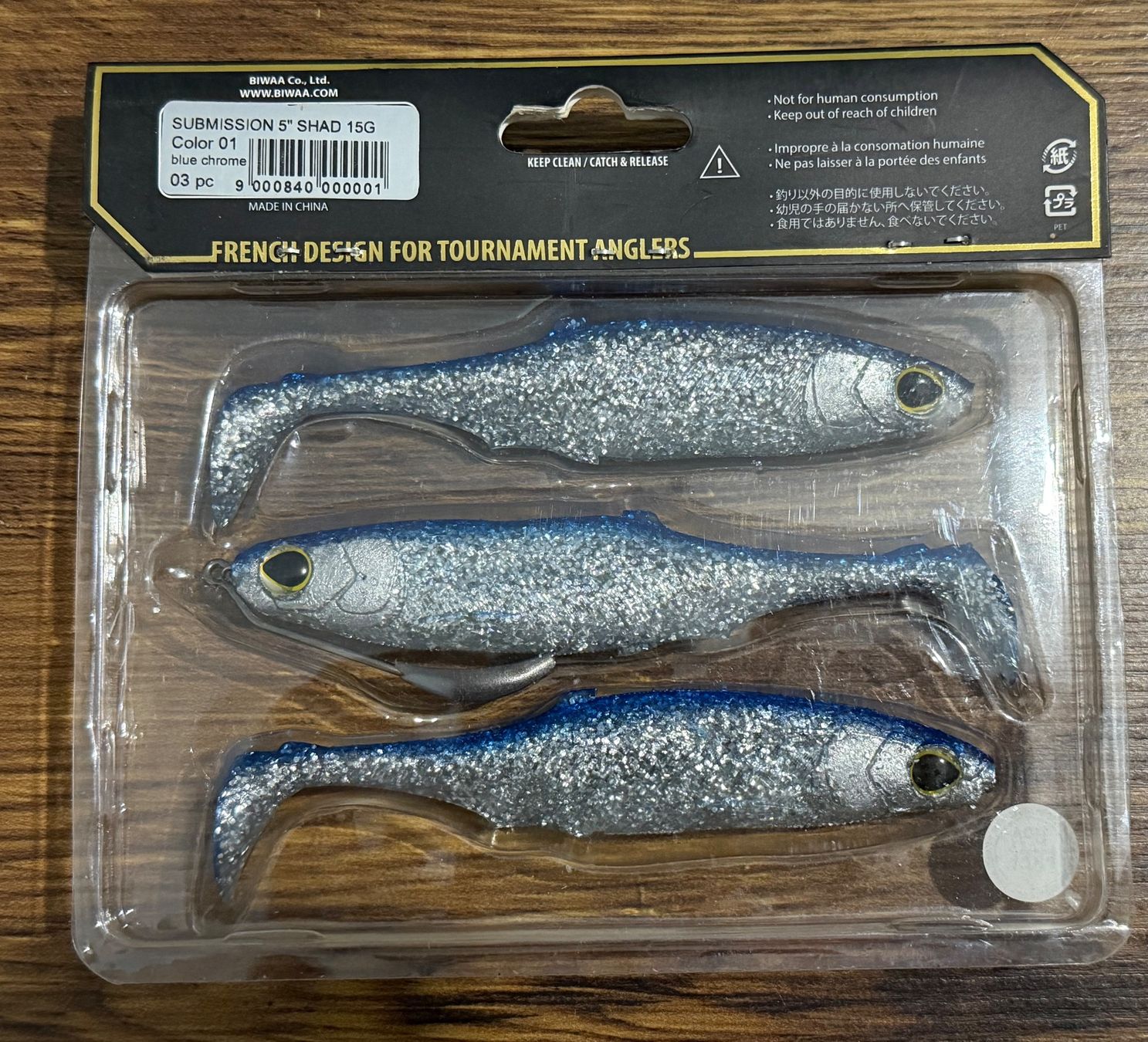 Esche: Biwaa SubMission Shad - 13 cm, 15 gr – Nuovo e nell'imballaggio originale da Widnau venduto da Fishingtackle_Oggy 1