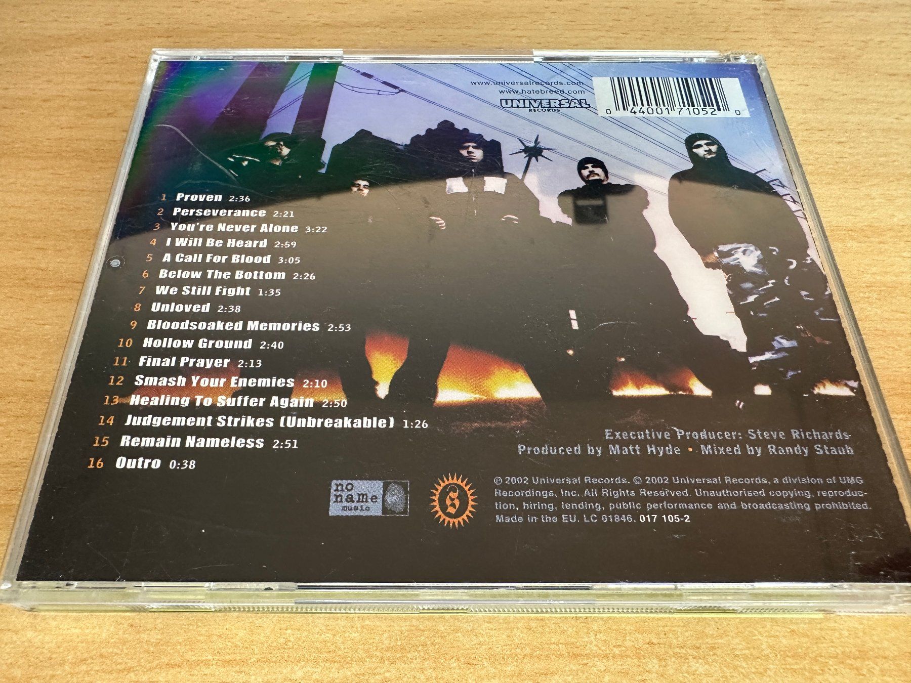 CD: Hatebreed – Perseverance – Usato da Rikon im Tösstal venduto da Alpenmutz 1