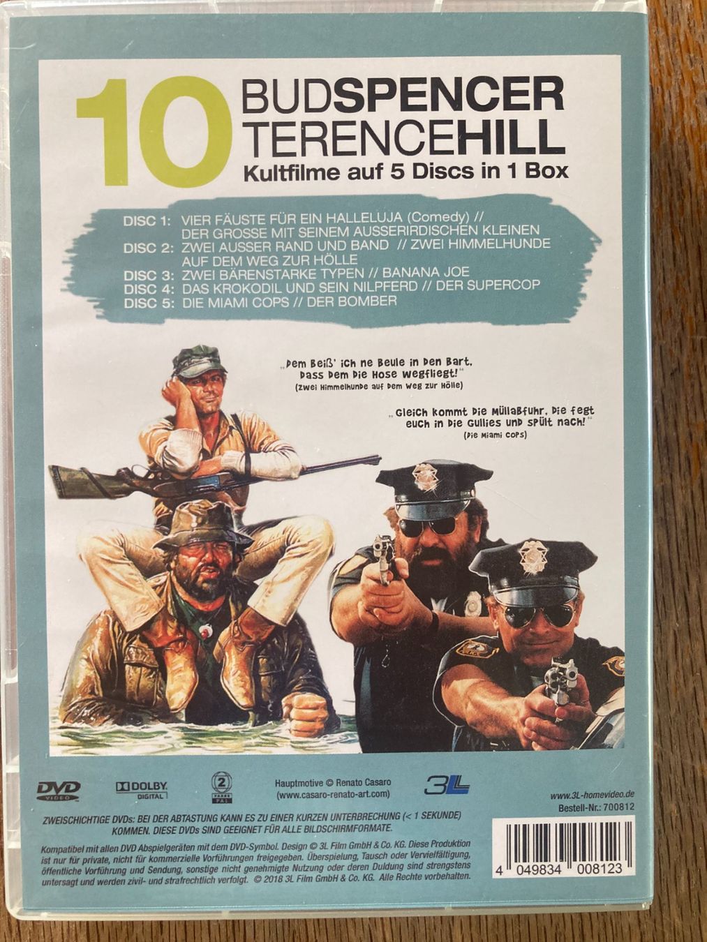 Tutti i DVDs: Bud Spencer und Terence Hill – Usato da Kirchlindach venduto da roland0101 1