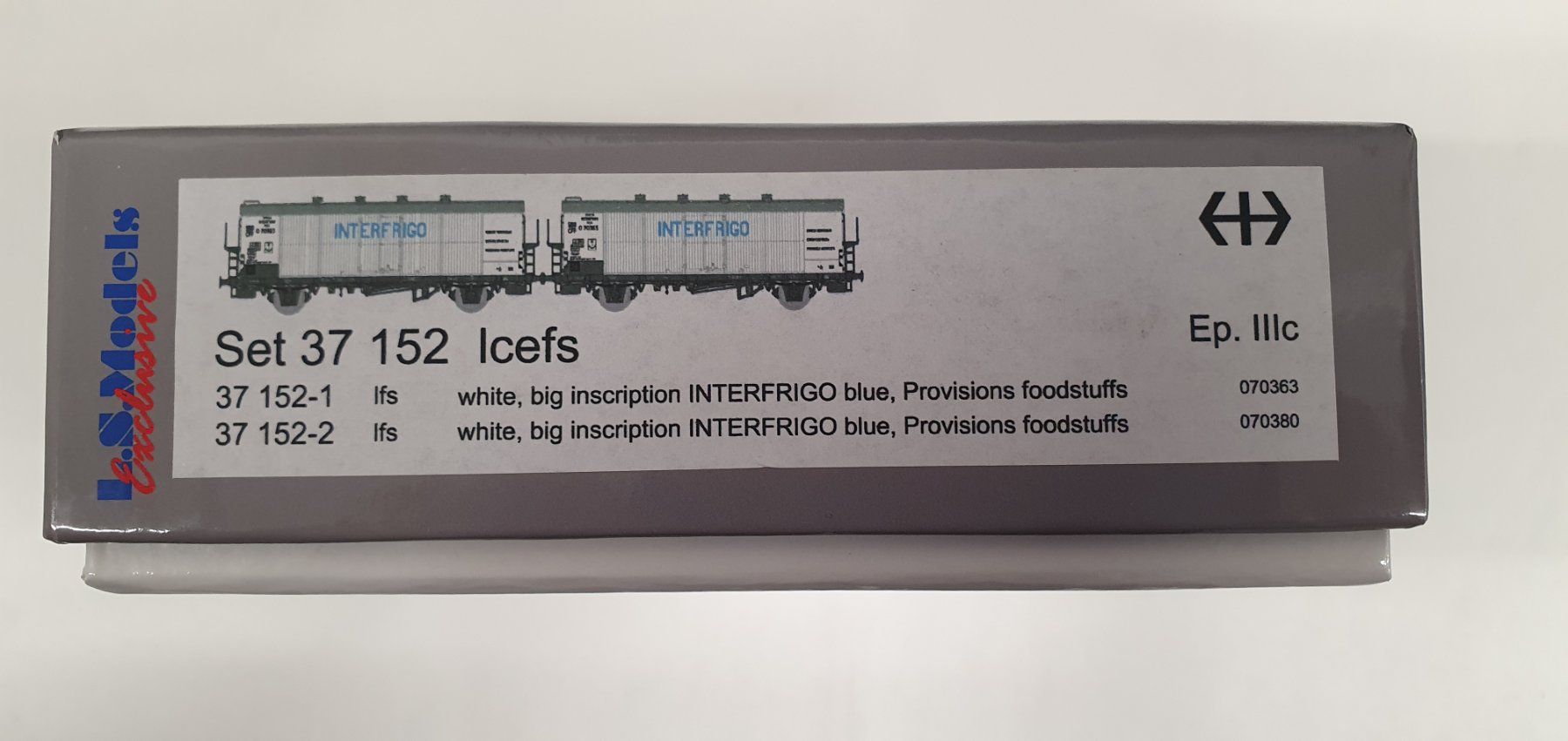 LS Models Modelleisenbahnen: LS Models 37152 SBB Set Kühlwagen Icefs – Neu und originalverpackt aus Würenlos von juruth 1