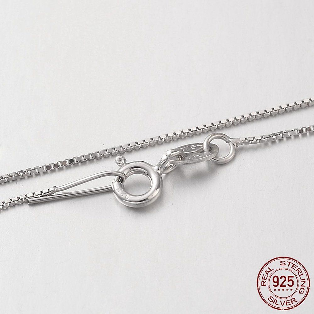 Catenine: Kette 925 Sterling Silber 0,6mm, 45cm lang – Nuovo e nell'imballaggio originale da Alpnachstad venduto da perlengaby