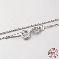 Kette 925 Sterling Silber 0,6mm, 45cm lang