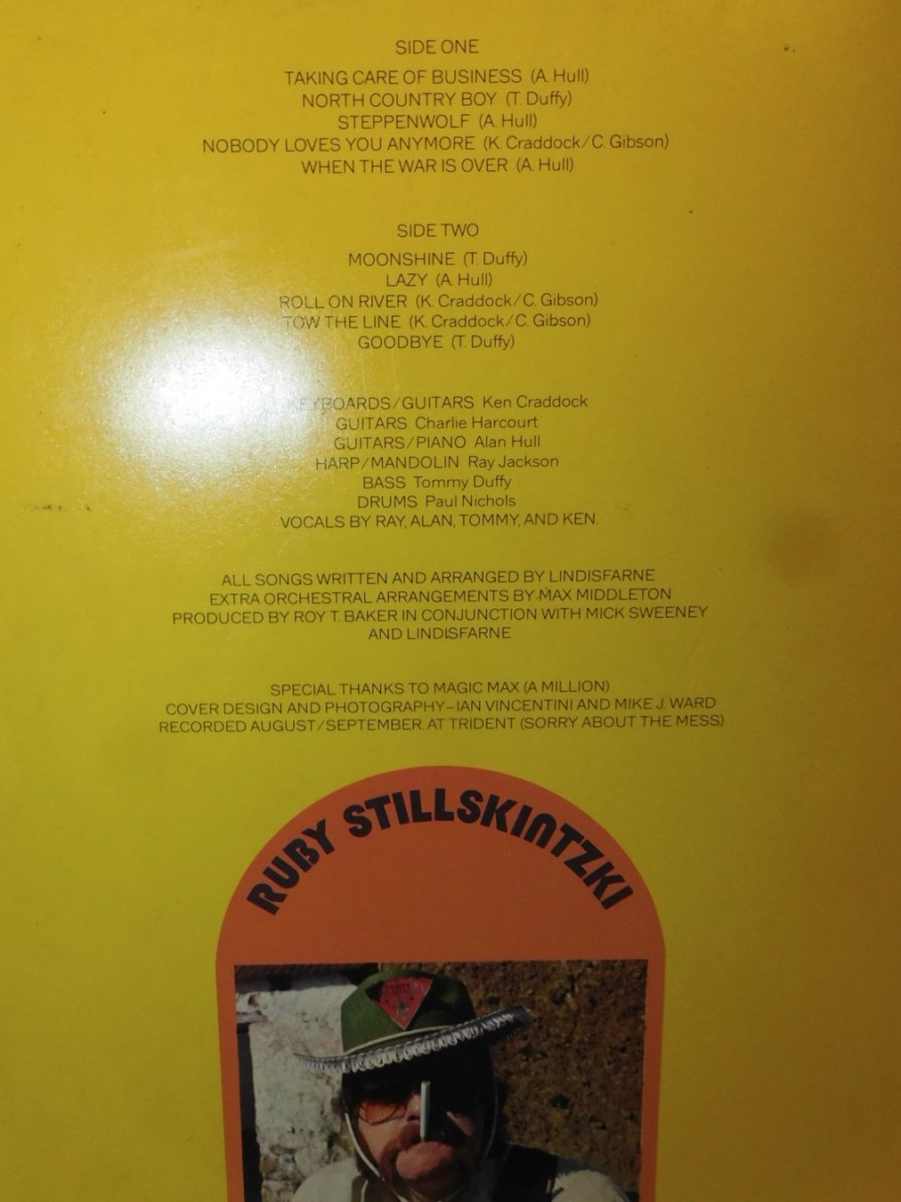 Dischi in vinile: LP 1973 - Lindisfarne Roll on Ruby 1973    LP – Usato da Sursee venduto da 76 5