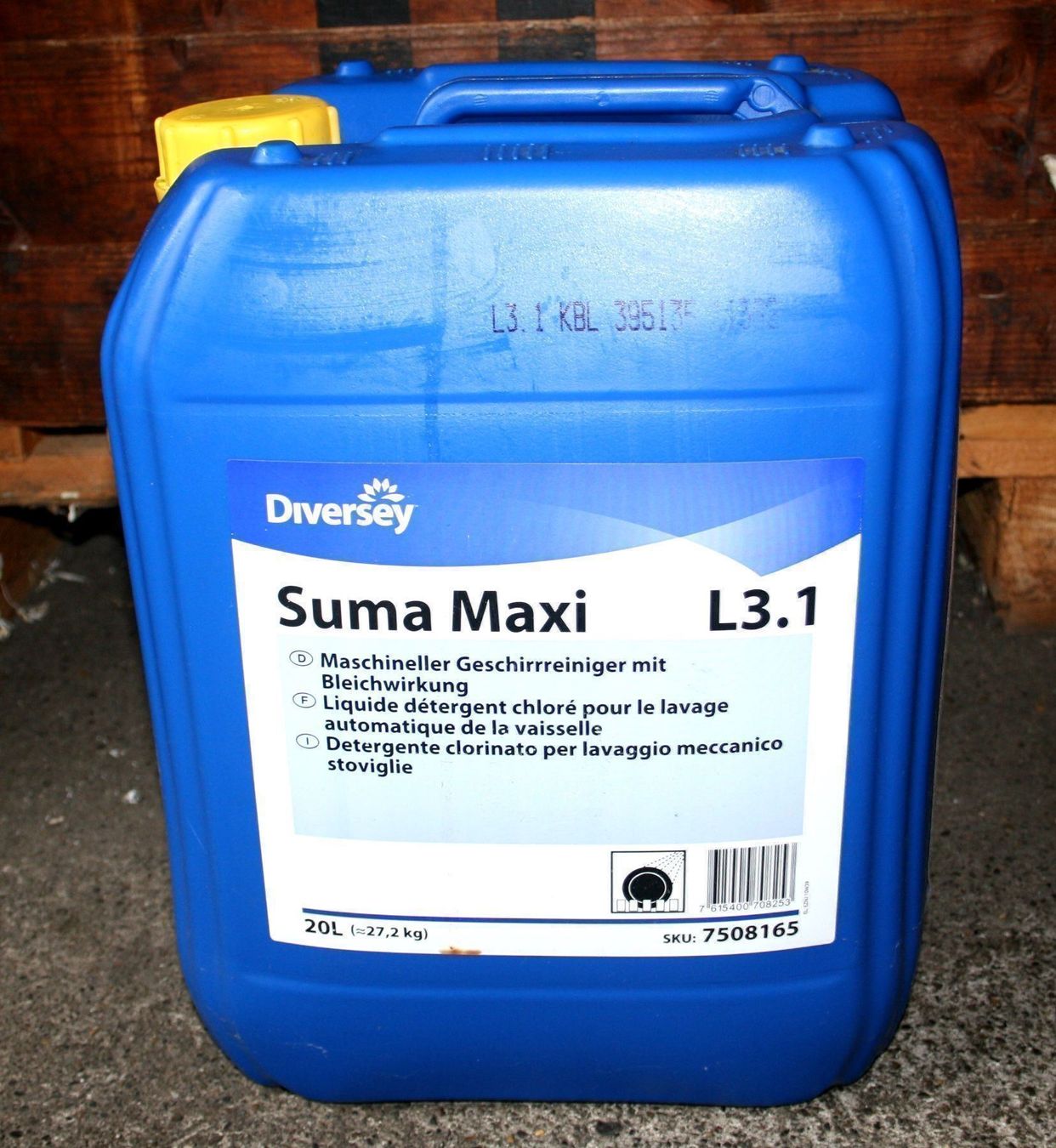 Pflegeprodukte: Geschirrwaschmittel SUMA MAXI L3.1, 20 L – Neu und originalverpackt aus Schaffhausen von Spezialist