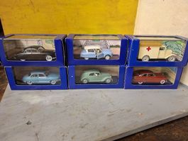 6 voitures collection Tintin
