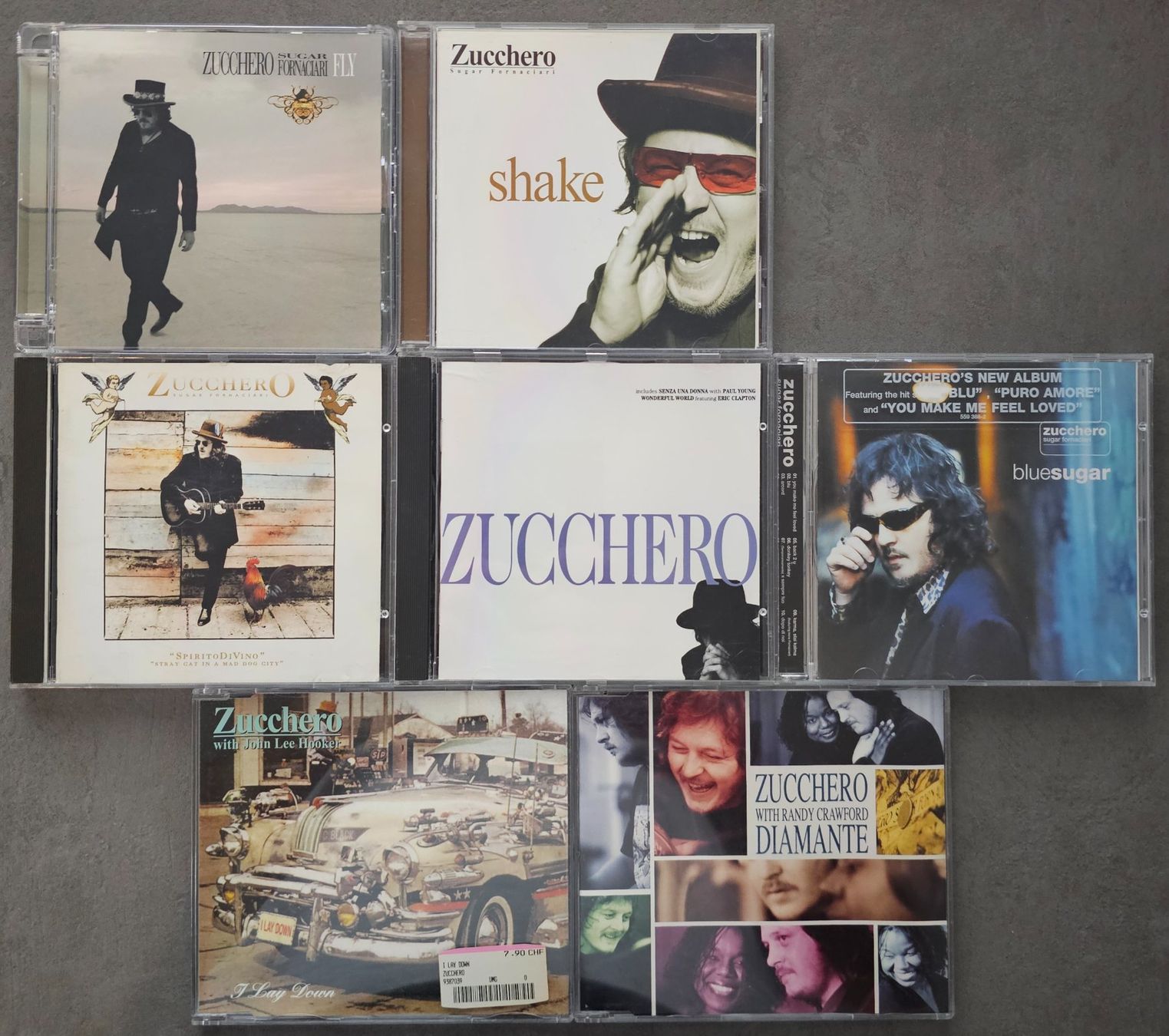 CDs: Zucchero CD's – Gebraucht aus Unterkulm von Chaplyn2018