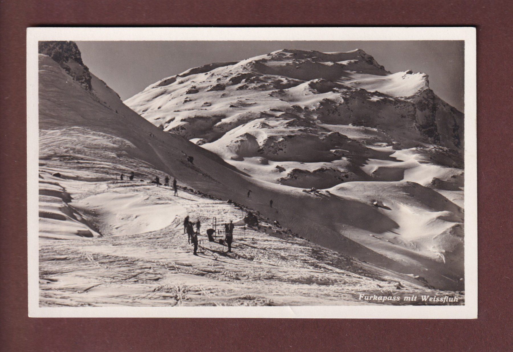 Cartoline postali: DAVOS - Weissfluh - Furkapass – Usato da Pully venduto da nicecards