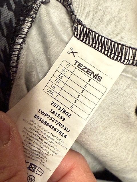 Tezenis Leggings: TEZENIS Leggins Gr. S schwarz/grau Houndstooth Muster – Gebraucht aus Winterthur von projectcleanup 2