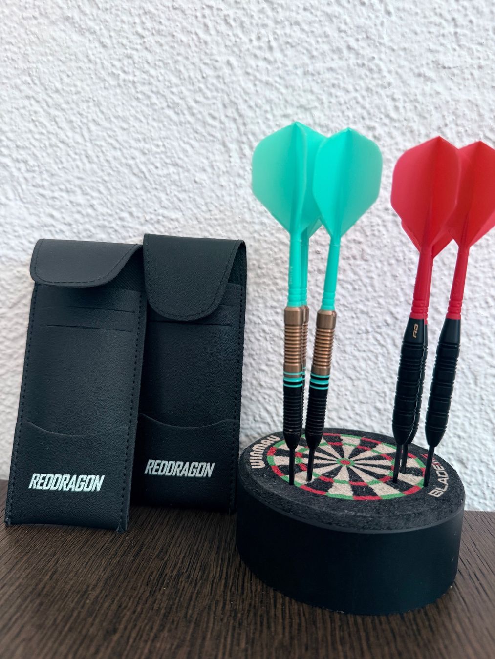 Freccette: 2x Set Red Dragon Brass Darts – Usato da Wädenswil venduto da mcz44