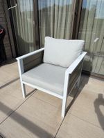 Maisons du Monde Gartensessel aus weissem Aluminium